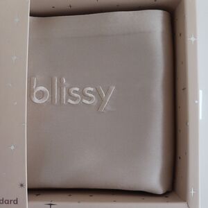 Blissy Champagne Silk Standard Pillowcase